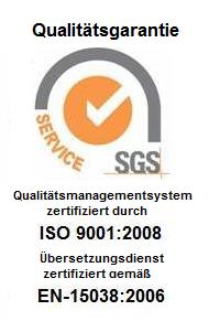 EN-15038:2006 Quality Standard for Translation Services